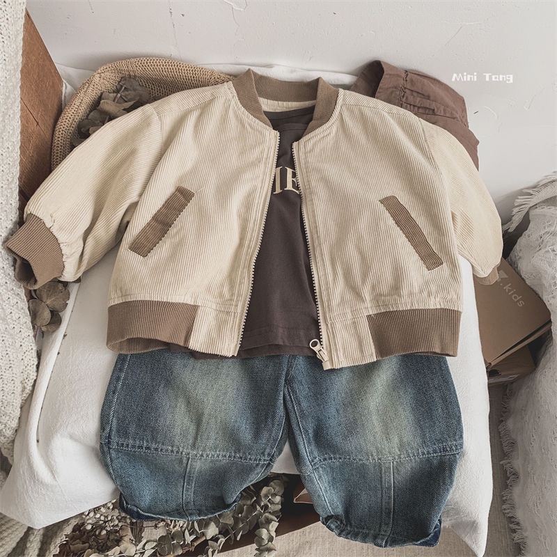 Quần Jean Dài Thời Trang Xuân Thu Cho Bé Trai Và Gái