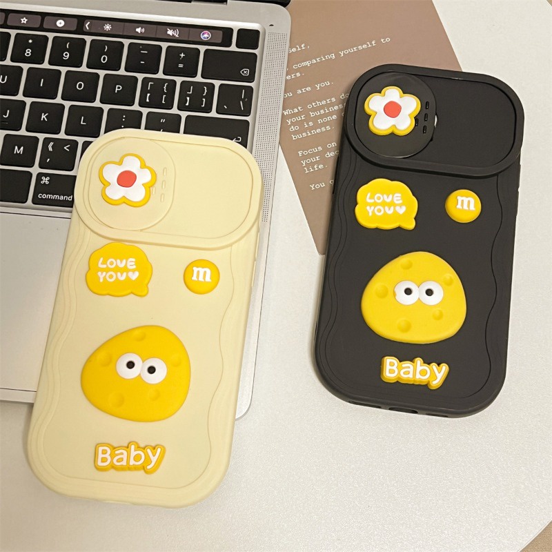 Ốp Điện Thoại tpu Chống Rơi Hình Trứng Phô Mai Cho iphone 7 8 x xs xr 11 12 13 14 15 pro max