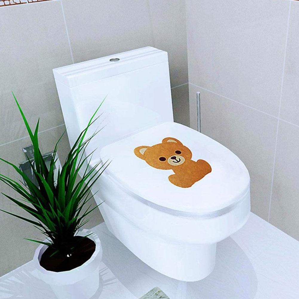 Hoạt Hình Miếng Dán Khử Mùi toilet h2l2 Hình Gấu Thỏ Ếch Đáng Yêu