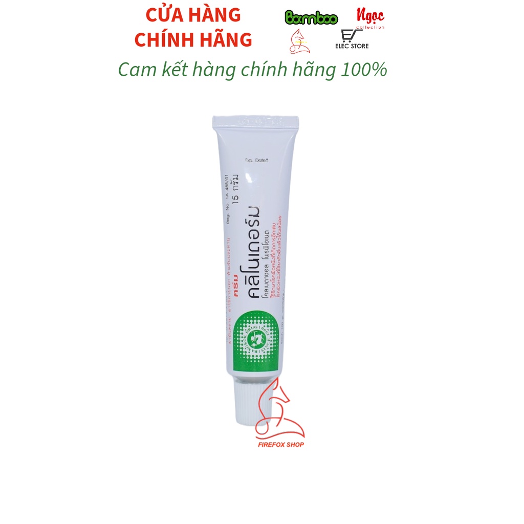 Kem Bôi Clinoderm 15 Gram Dưỡng Da Khô, Giảm Trừ Vẩy Nến - Thái Lan