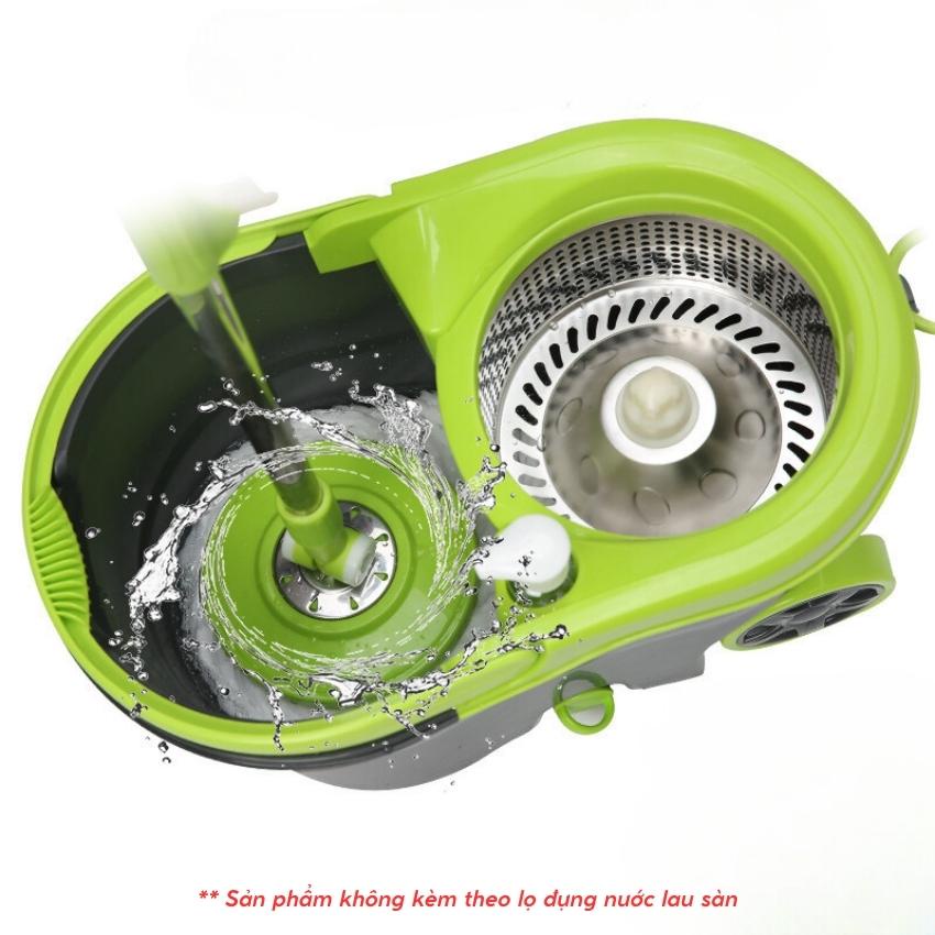 Cây Lau Nhà Thông Minh Xoay 360 Độ Có Bánh Xe SONG ANH, Bộ Lau Nhà đa Năng Cao Cấp Có Van Xả Nước Thải Siêu Tiện Dụng