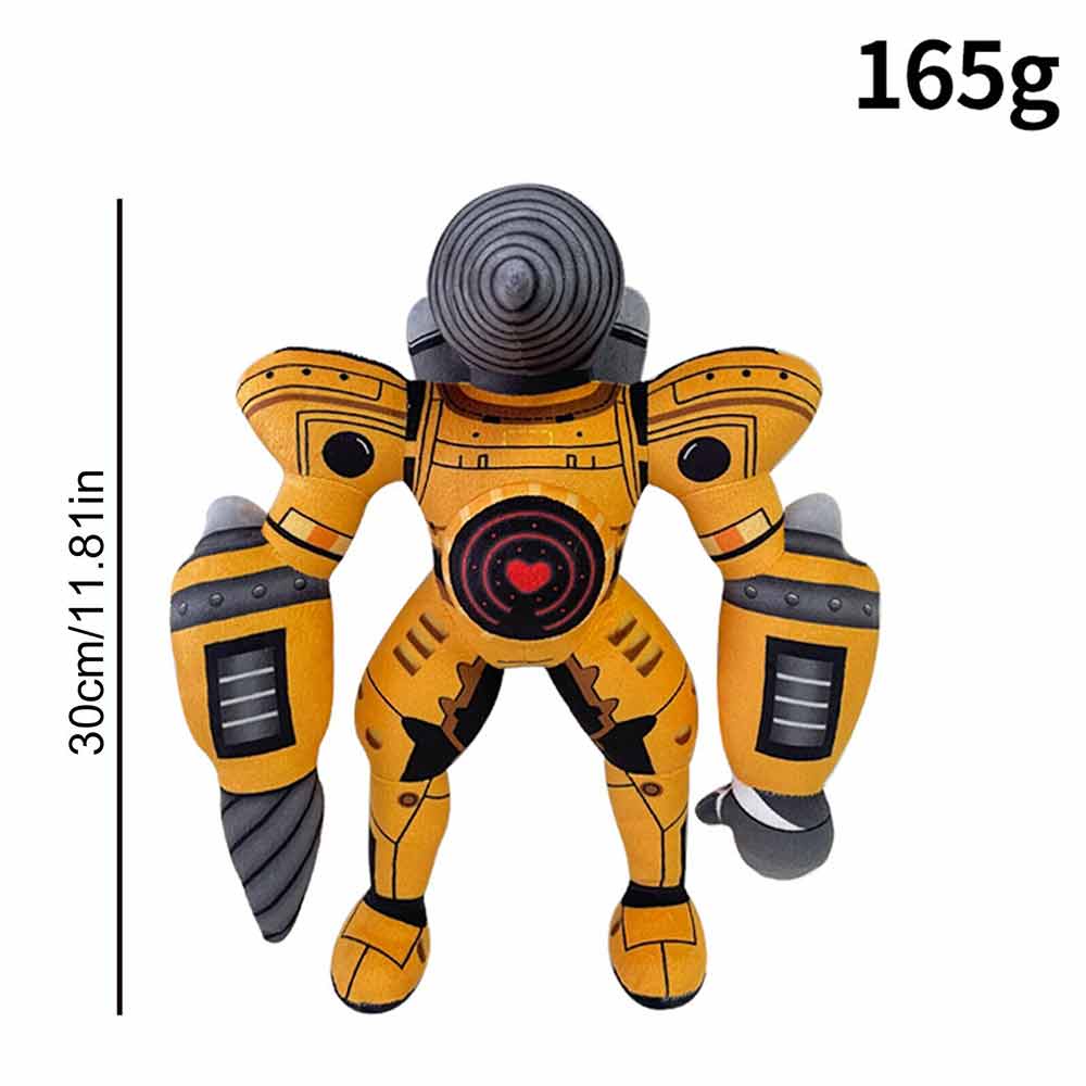 Skibidi Toilet Titan Drill man Plush,Skibidi Toilet Titan Clockman Plush