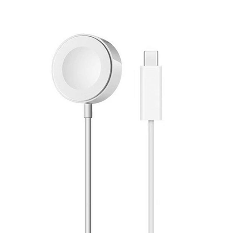 Bộ sạc nhanh không dây ANKNDO PD từ tính thích hợp cho i  7 SE 6 5 4 3 2 Series 45/44/42/41/40mm USB Type-C