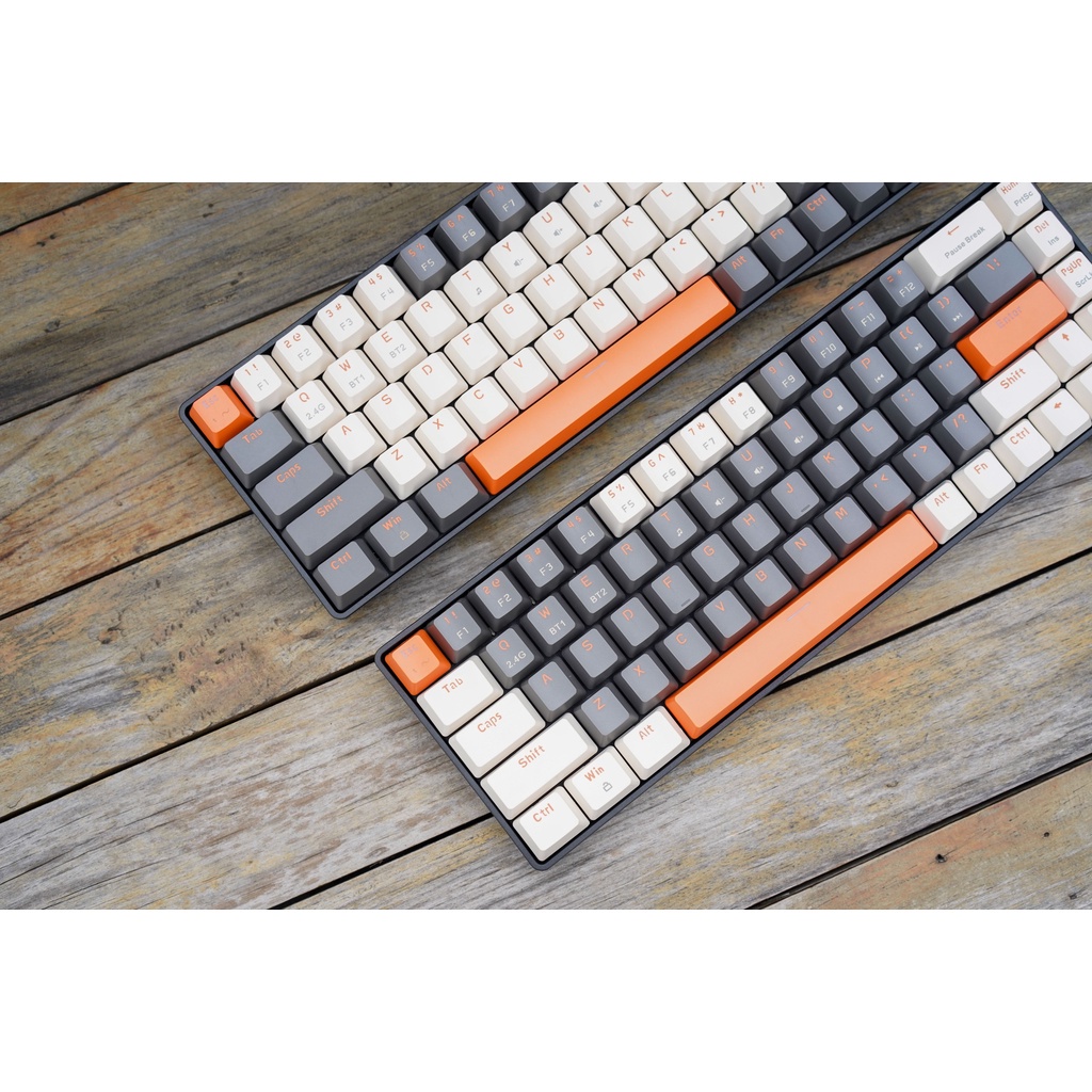 Bàn phím cơ E-DRA EK368L Beta / Alpha - Wireless 2.4G + Bluetooth 5.0