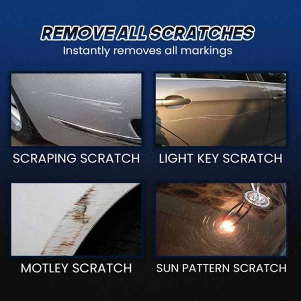 Jiuniuxing car paint scratch removal wax 120ml, car scratch removal kit
