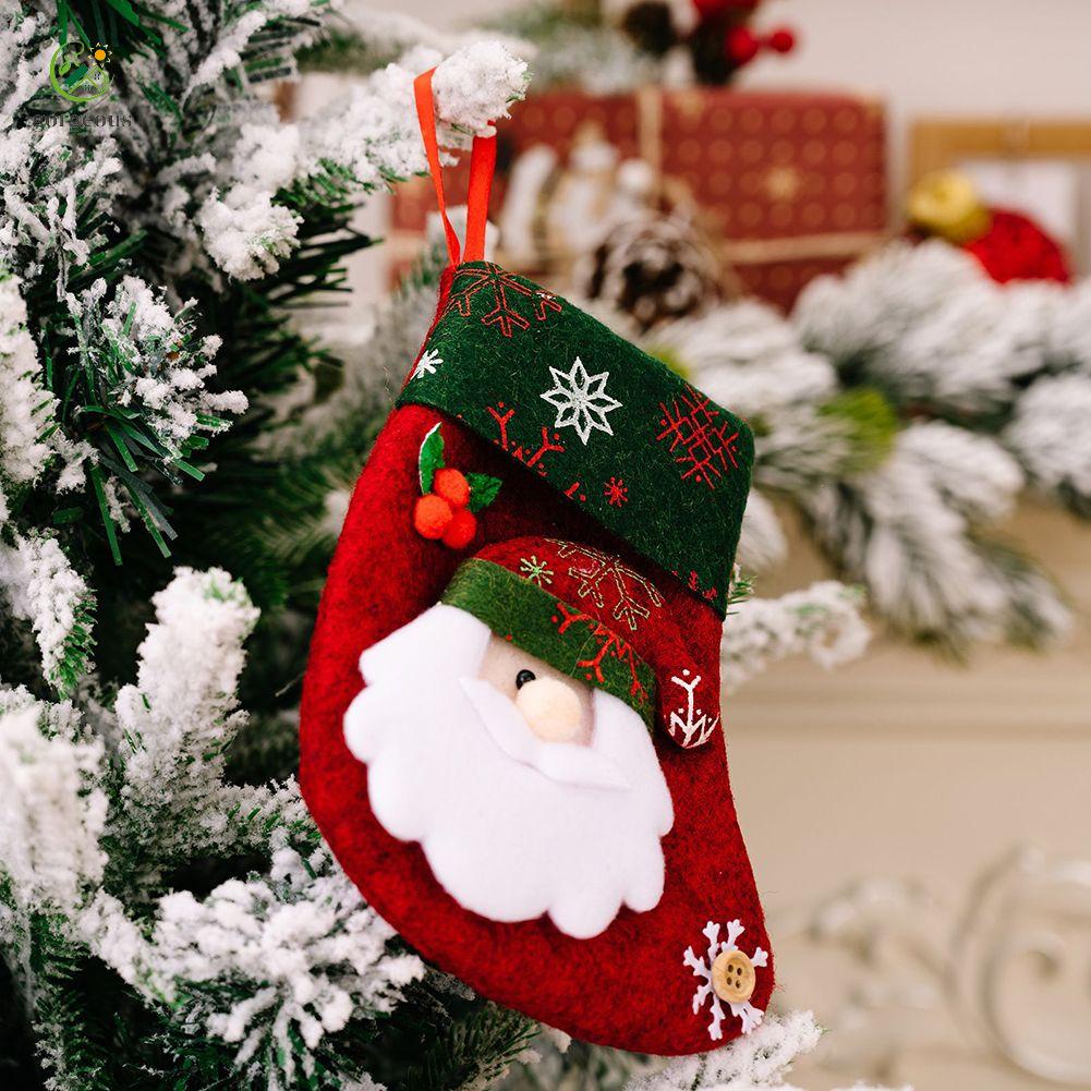 GORGEOUS~Useful Christmas Stocking Candy Decor Santa Accessory Hanging Ornament