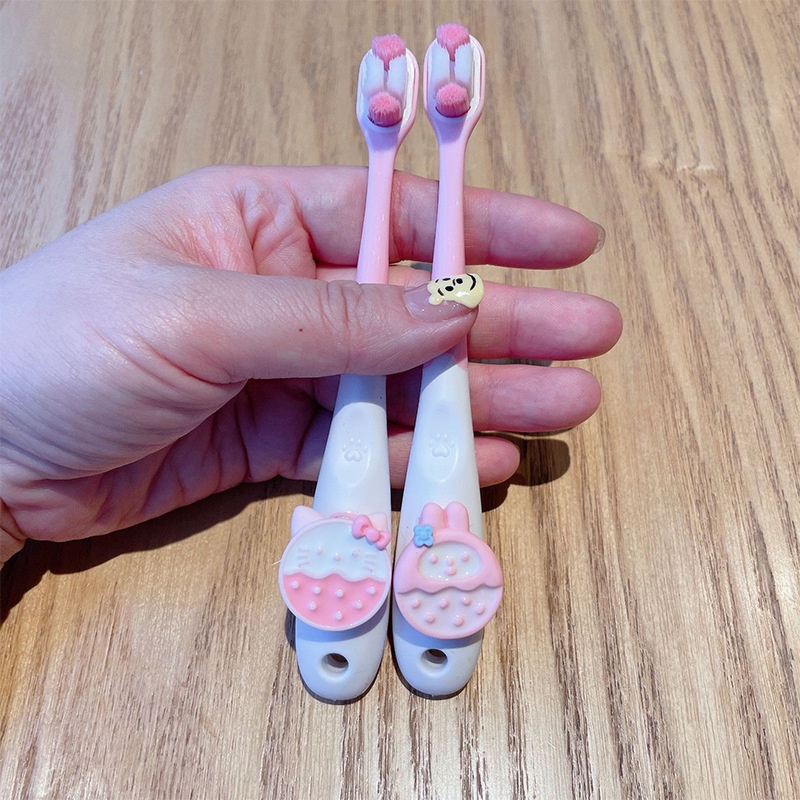 Bàn Chải Đánh Răng Lông Mềm Hình sanrio wanmao melody cinnamoroll hellokitty Dễ Thương Cho Bé 1-12 Tuổi