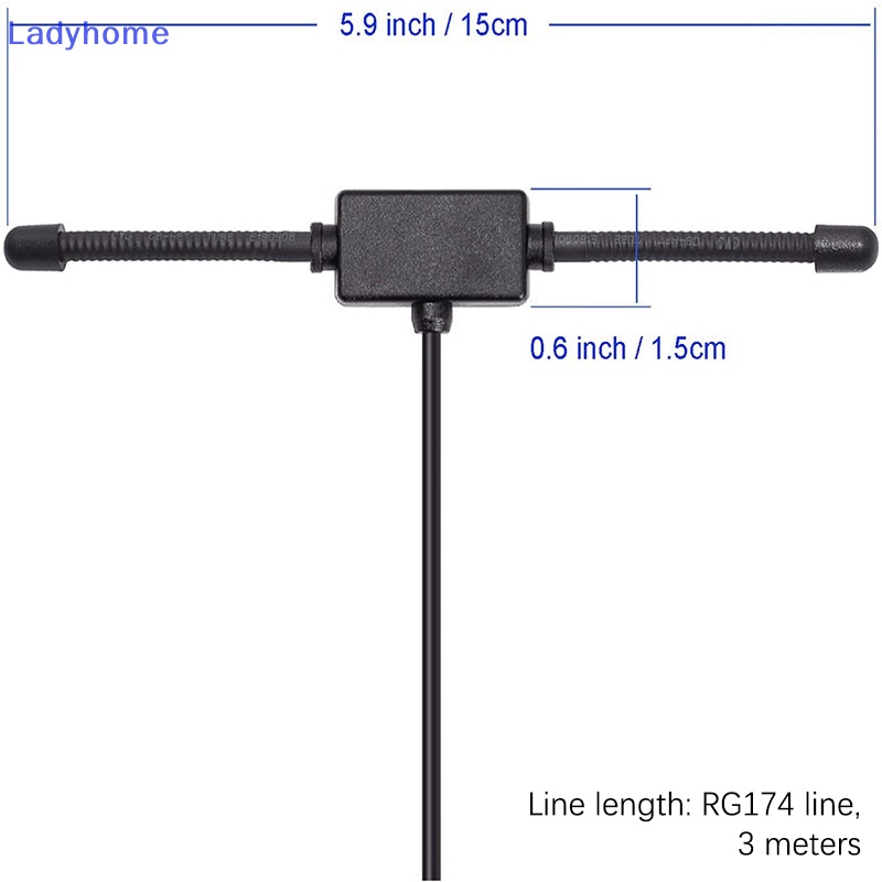 Ăng Ten Khuếch Đại Tín Hiệu radio fm 433mhz 5v Cho Xe Hơi / Xe Tải