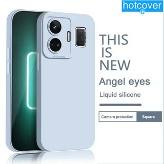 Ốp Điện Thoại Silicon Dẻo Vuông Hình Đôi Mắt Thiên Thần realme gt neo5 neo 5 5g