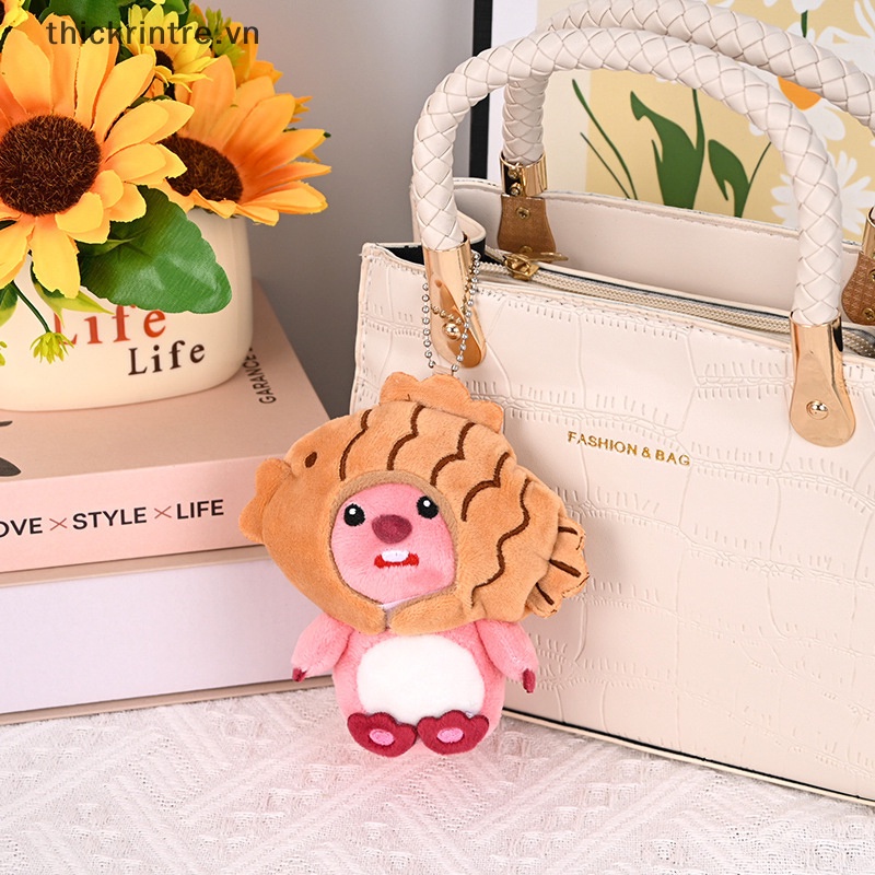 Th Móc Khóa Hình Búp Bê Nhồi Bông Mềm Mại Dễ Thương Dùng Làm Quà Tặng Cho Bé Gái vn