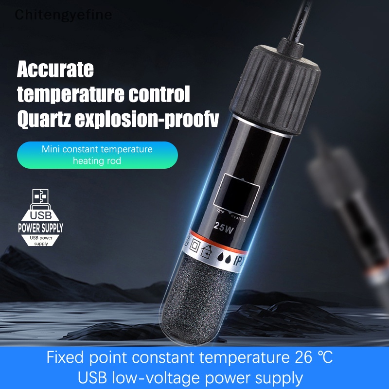 Cần Câu Cá mini usb ctye # 26°Phụ Kiện Sưởi Ấm Bể Cá 10w Chất Lượng Cao