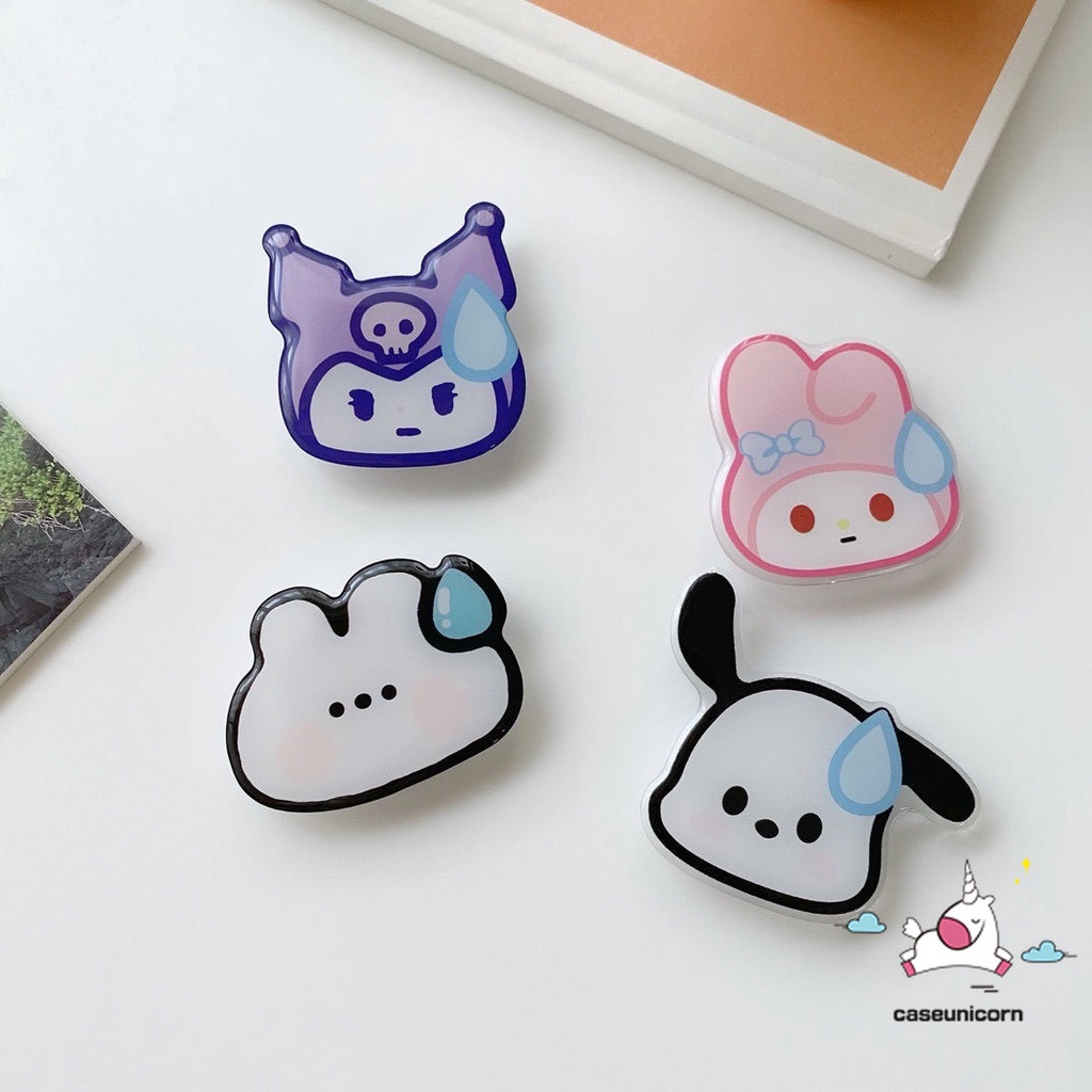 Dễ Thương Giá Đỡ Điện Thoại Dạng Gập Hình Gấu / Thỏ / Gấu Trúc / Cún Con Hoạt Hình Đáng Yêu Sáng Tạo Thông Dụng