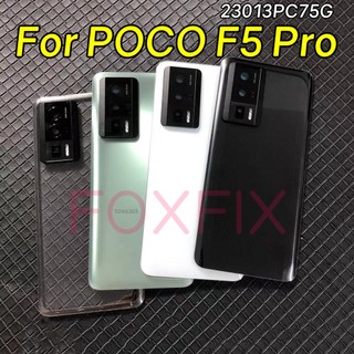 Nắp lưng điện thoại bằng kính thay thế chuyên dụng cho xiaomi poco f5 pro 5g 23013pc75g
