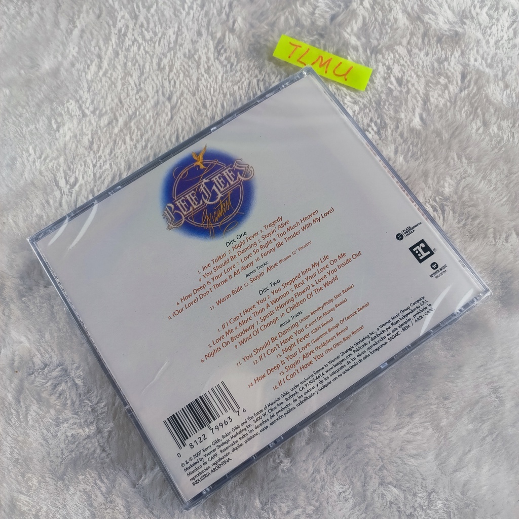 Bee Gees Greatest 2CD Album Nhạc pop Điện Tử new bee Ges greatest 2 Cd album Chọn Lựa 2007