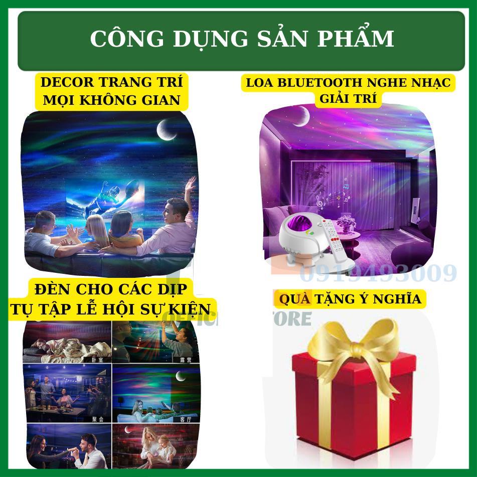 Đèn thiên hà v10Plus loa bluetooth - Đèn chiếu sao tạo không gian lãng mạn, sự kiện hội họp, phòng baz JUDI SHOP
