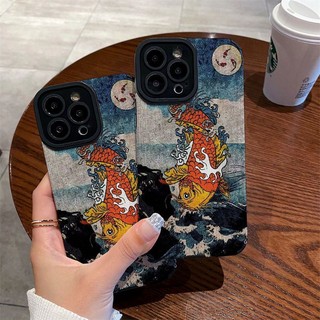 Lucky Koi 14 / 11Promax Apple 14 Ốp Điện Thoại 13 Nữ Iphone12 Cho 8plus Mới 15 / 16 / 17Promax