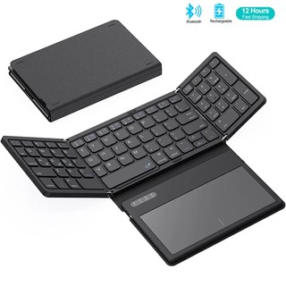 Jomaa Bàn Phím bluetooth Có Thể Gấp Gọn Kèm Bàn Phím Cảm Ứng Tiện Dụng
