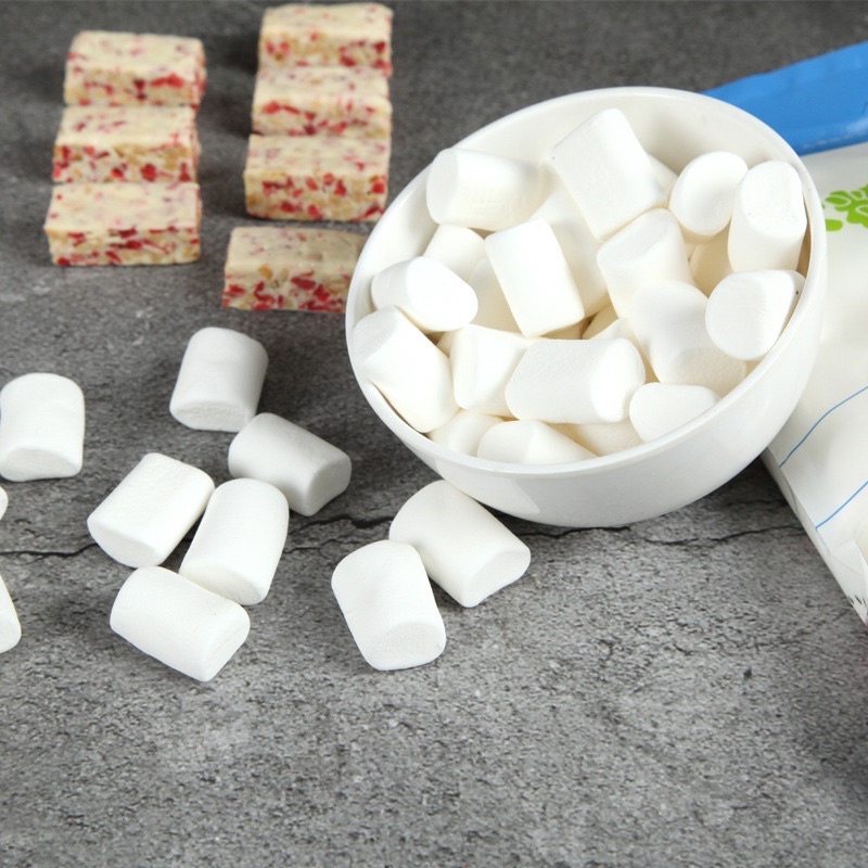 Kẹo Xốp Marshmallow Trắng ít Đường/Kẹo Xylitol Ăn Kiêng Làm Các Loại Bánh Quy, Bánh Chocopie, Kẹo Nougat ,Bông Tuyết