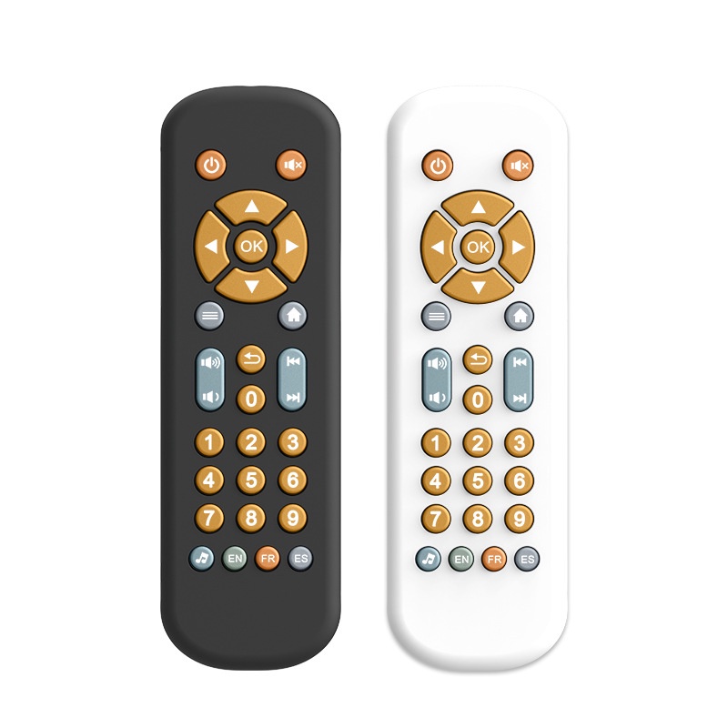 Đồ chơi điều khiển phát nhạc, baby TV remote - nhiều nút bấm âm thanh vui nhộn cho bé