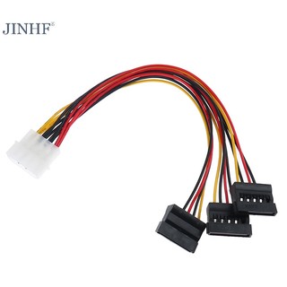 Cáp Chia Nguồn 4pin ide molex Sang 3 ata sata