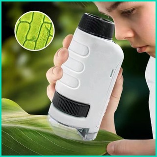 Kính hiển vi bỏ túi có đèn led cho trẻ em