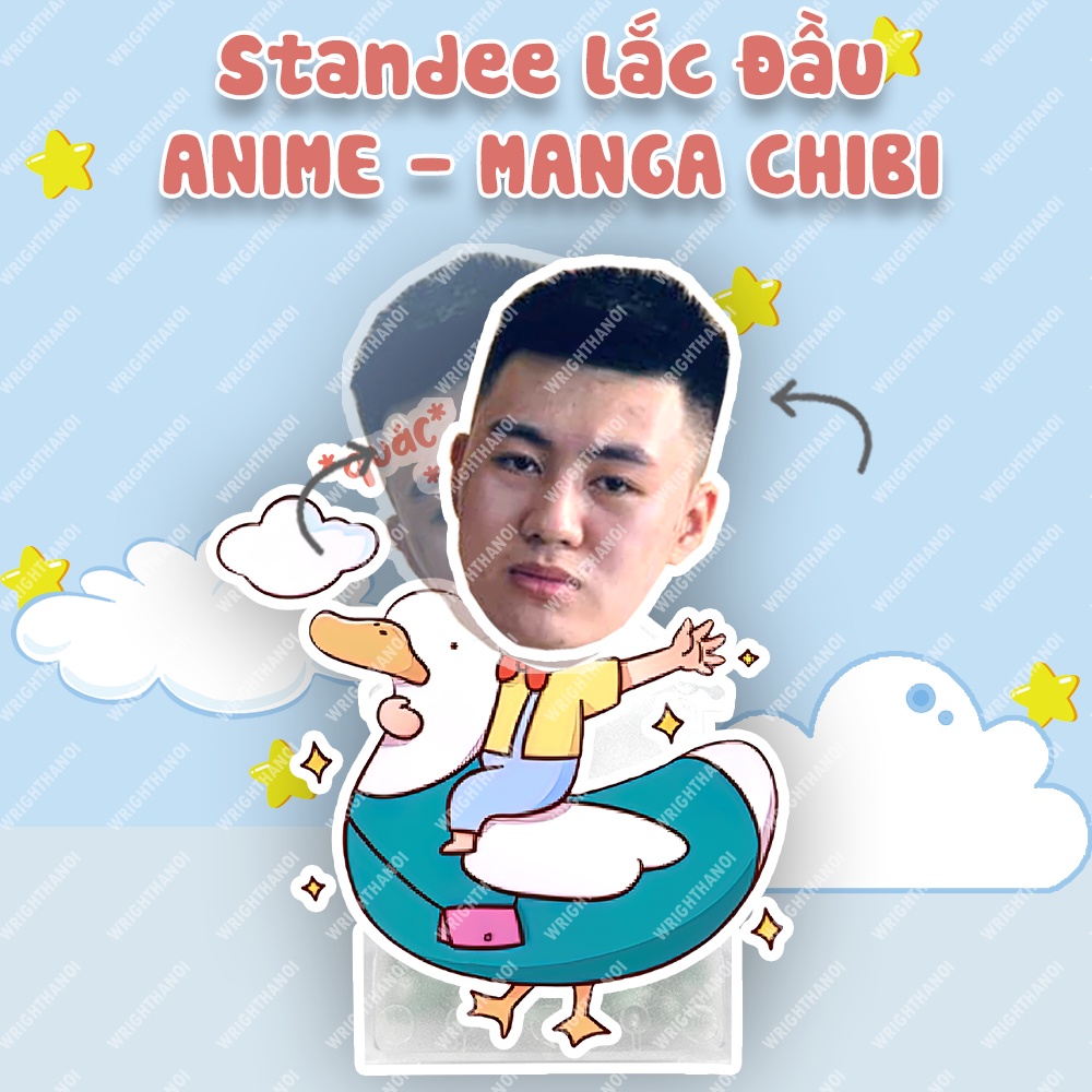 Standee Lắc Đầu Ghép Mặt Chibi Nhân Vật Hoạt Hình Phim Ảnh Trung Quốc Hàn Quốc In Theo Yêu Cầu 2
