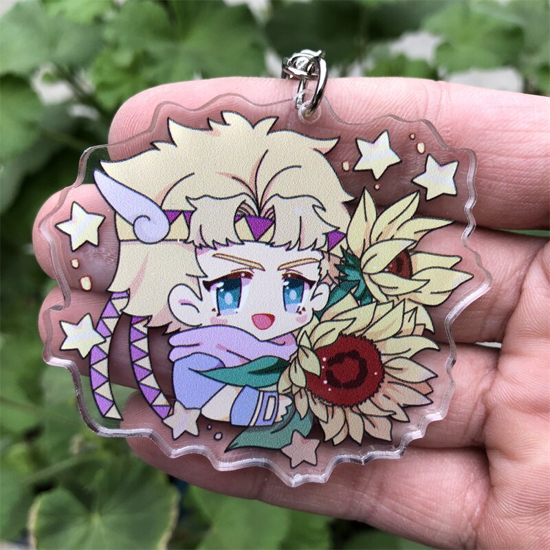 Móc khoá JoJo's Bizarre Adventure Kakyoin Tenmei Caesar Anthonio Zeppeli Kira Yoshikage Phụ Kiện Trang Trí Túi xách Balo