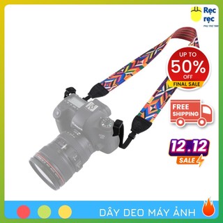 Dây đeo máy ảnh họa tiết độc DDMA