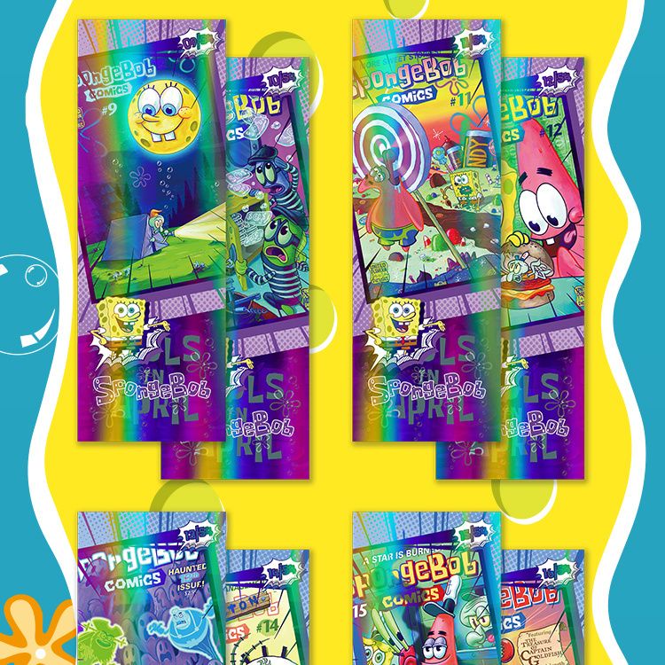 Bộ Sưu Tập Thẻ Bài Trò Chơi mystery board game spongebob squarepants first bullet