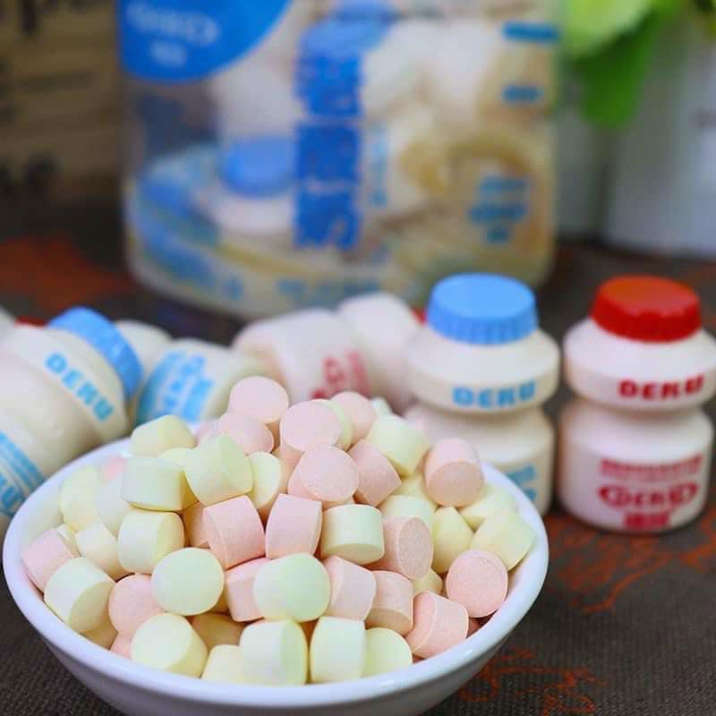 Kẹo viên nén sữa chua deku hũ bé 25 viên