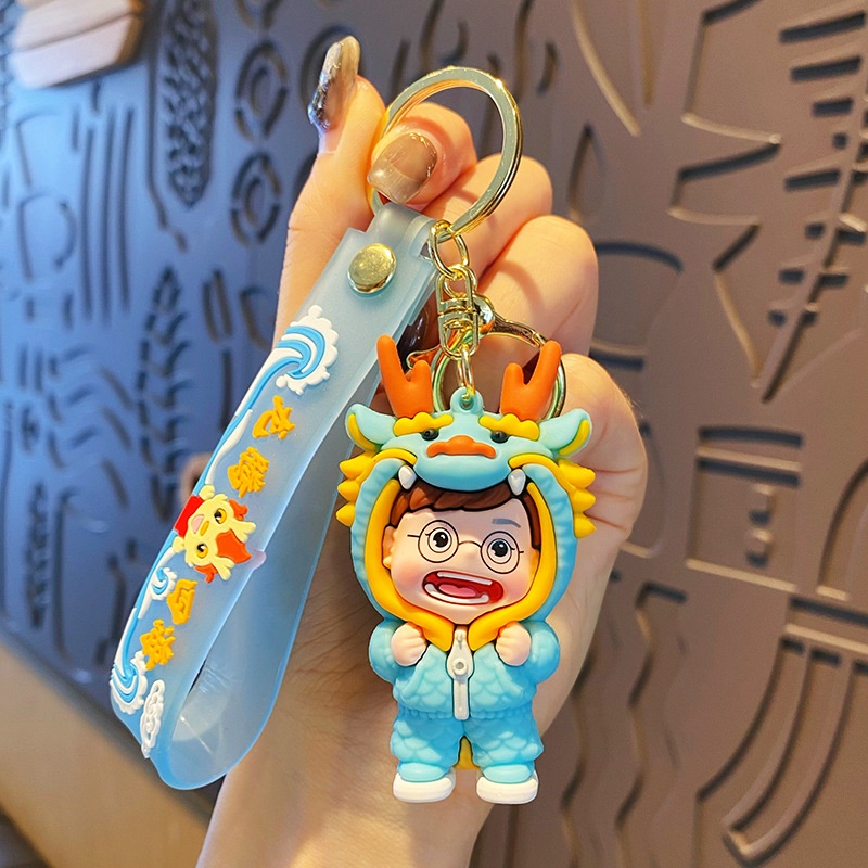 Hoạt Hình Móc Khóa Hình Rồng Con Xinh Xắn