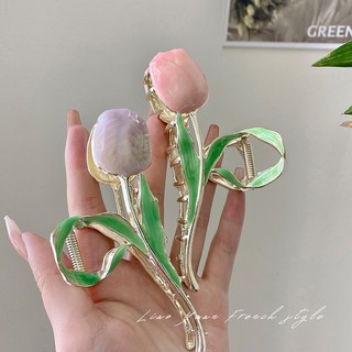Kẹp Tóc Hoa tulip Thời Trang Nữ Tính