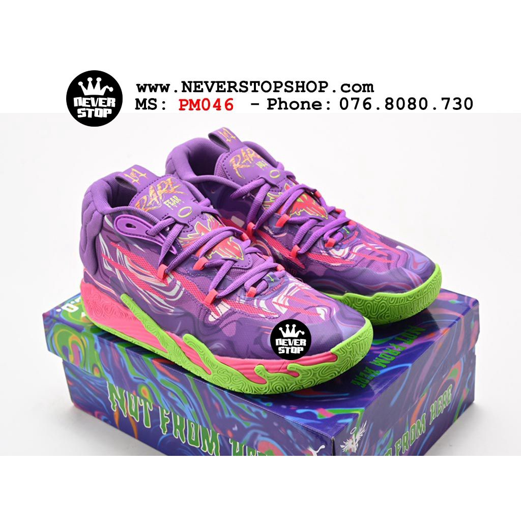 Giày bóng rổ PM MB 03 TOXIC JOKER mẫu mới phối màu siêu hot bản đẹp chất lượng cao  NeverStopShop.com