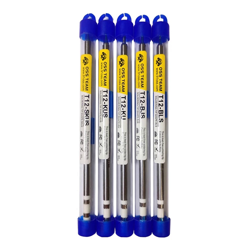 Đầu hàn điện OSS T12 Series Đầu cho Hakko Fx951 T12-X T12-D ST91 ST92 Tay cầm trạm hàn