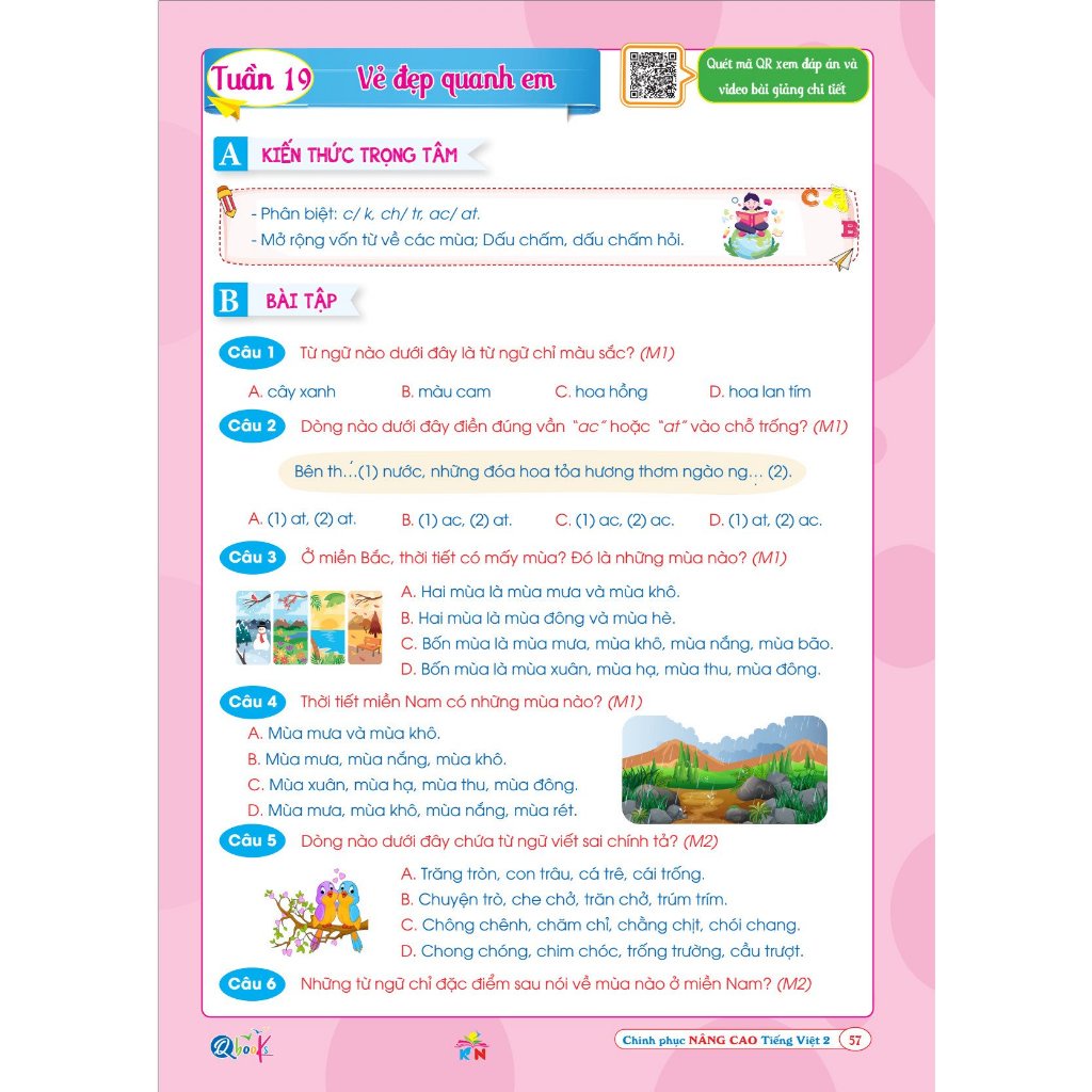 Sách Chinh Phục Nâng Cao Tiếng Việt Lớp 2 - Kết Nối Tri Thức Với Cuộc Sống  - Bản Quyền