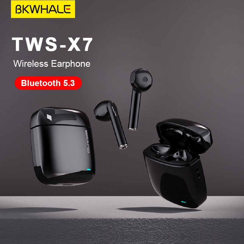 Tai Nghe bluetooth 5.3 Không Dây Âm Thanh Nổi bkwhale x7 tws bluetooth 5.3