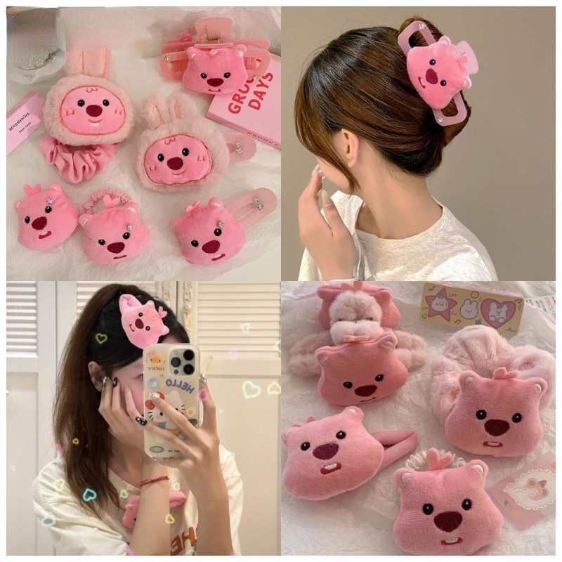 Dễ Thương Dây Buộc Tóc Cao Su Nhỏ Xinh Kiểu Hoạt Hình Đáng Yêu Cho Bạn Gái