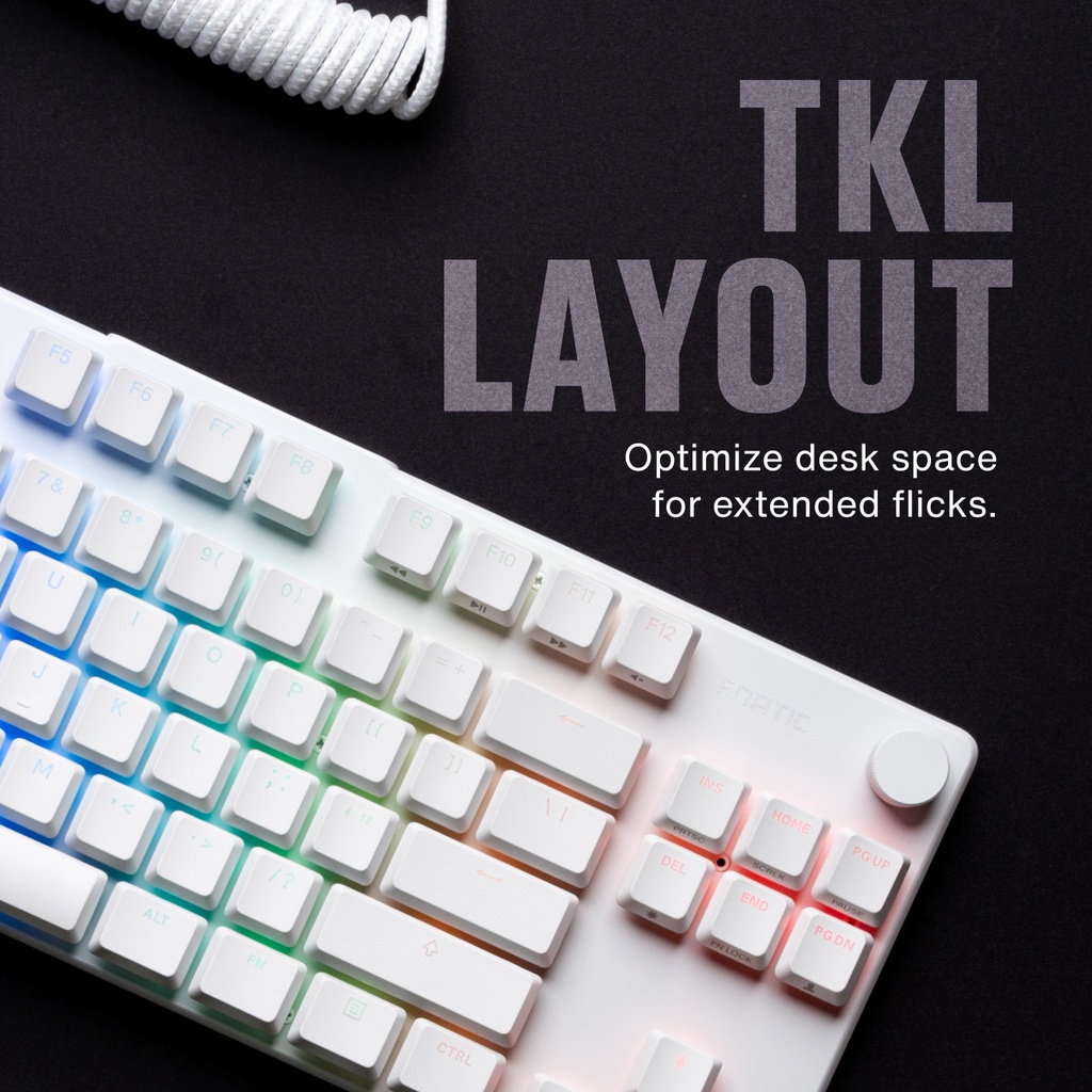 Bàn phím cơ low-profile Fnatic STREAK80 LP - Hàng chính hãng