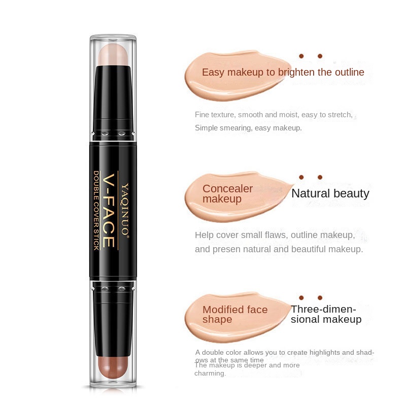 Kasys Thỏi Kem Tạo Khối Bắt Sáng Hai Đầu Đa Năng Làm Sáng Da Cho Nữ