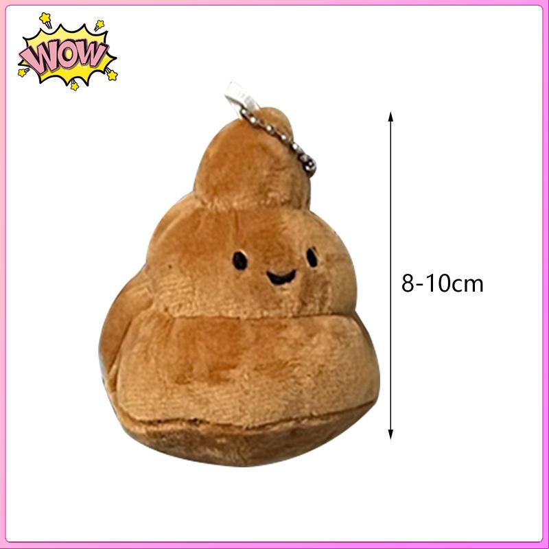 Móc Khóa Hình Thú Nhồi Bông Ngộ Nghĩnh