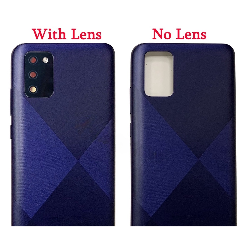 Dành Cho Samsung Galaxy A02s Pin Ốp Lưng Cửa Sau Điện Thoại Nhà Ở Linh Kiện Thay Thế Cho Samsung A02