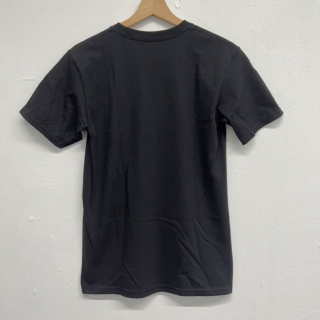 Vans Áo Thun Ngắn Tay Cổ Tròn Màu Trơn In Chữ Thời Trang Mùa Hè Giản Dị Dành Cho Nam