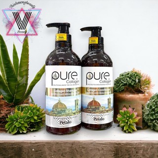 Dầu gội xả pure collagen petalo ý 850ml
