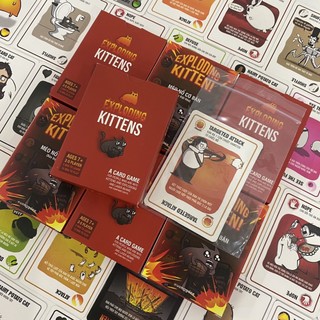 Bộ Bài Exploding Kittens - Trò Chơi Mèo Nổ Uống Đê