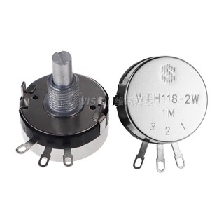 Chiết áp wth118-1a 2w 1k / 2k2 / 4k7 / 10k / 22k / 47k / 100k / 470k / 1m chất lượng cao