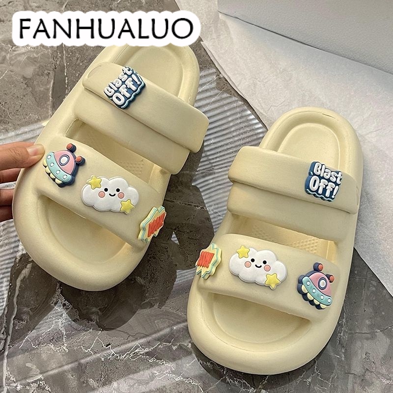 FANHUALUO dép sandal nữ dép đi biển dép đế cao Thoải Mái Xinh Xắn  Hiện đại Thể thao và thời trang Điểm nhấn Đáng yêu FDL23B0GLV 45Z231109