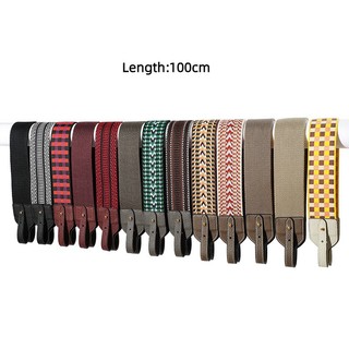 Dây đeo 100cm Lớp đầu tiên Kraft Splice Canvas Webbing Dây đeo vai Piction Evelyne Retrofit Bag Strap Dây đeo túi giảm áp thoải mái