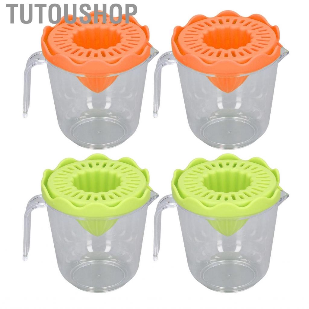 Tutoushop Juice Manual Hand Squeezer  Multi Function Food Grade Dishwasher Safe Citrus Orange Juicer for Craft Cocktails