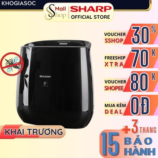 Máy lọc không khí và bắt muỗi sharp hàng thái lan chính hãng cho phòng 25m2 fp-jm30v-b - sshop official