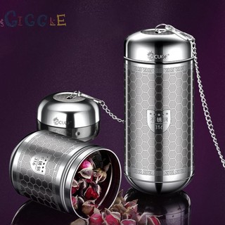 【GIGGLE】Tea Ball Strainer Silver Stainless Steel Universal Durable Tea Infuser